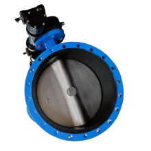 Dn1000 Ductile Iron Flanged Double Eccentric Butterfly Valve